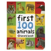 First 100 Animals Board Book