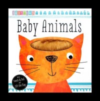 Babytown Baby animals with touch & feel and lift the flap