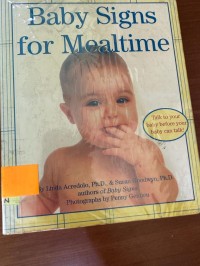 Baby Signs For Mealtime