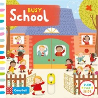 Busy School (Push Pull Slide)