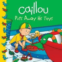 Caillou puts away his toys