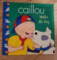 Caillou walks his dog