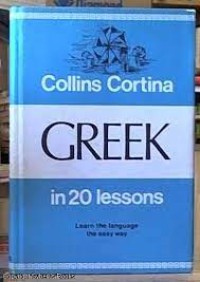 Collins Cortina GREEK in 20 lessons