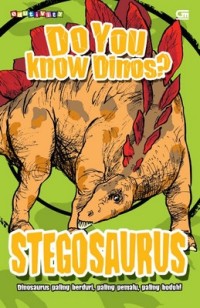 do you know dinos? Stegosaurus