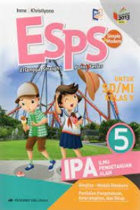 ESPS IPA Jilid 5 Untuk SD/MI Kelas V