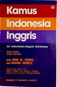 Kamus Indonesia-Inggris Edisi Ketiga