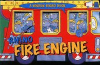 A Window Board Book: Rhino Fire Engine